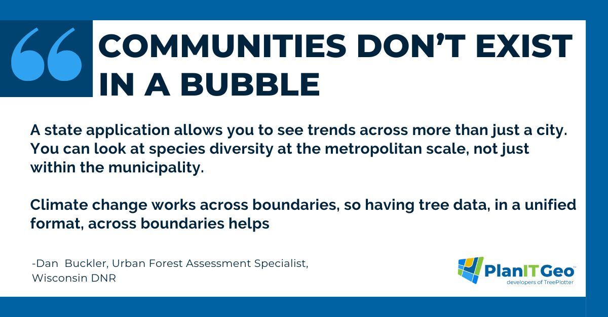 Communities Dont Exist in a Bubble quote
