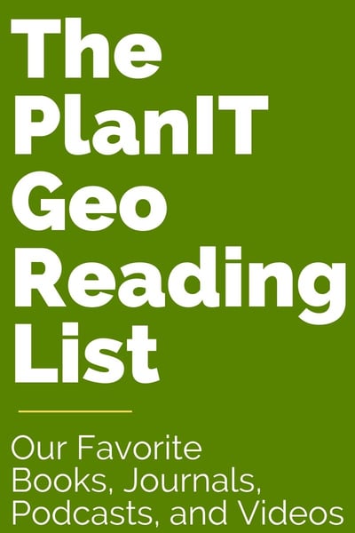 The PlanIT Geo Reading List 2022